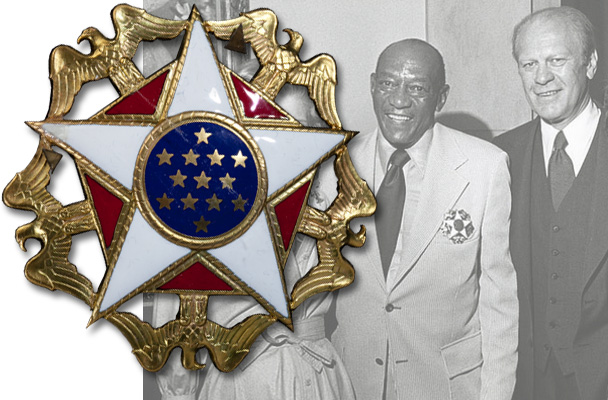 Jesse Owens Gerald Ford