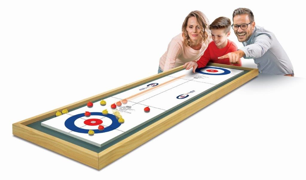 Tabletop curling