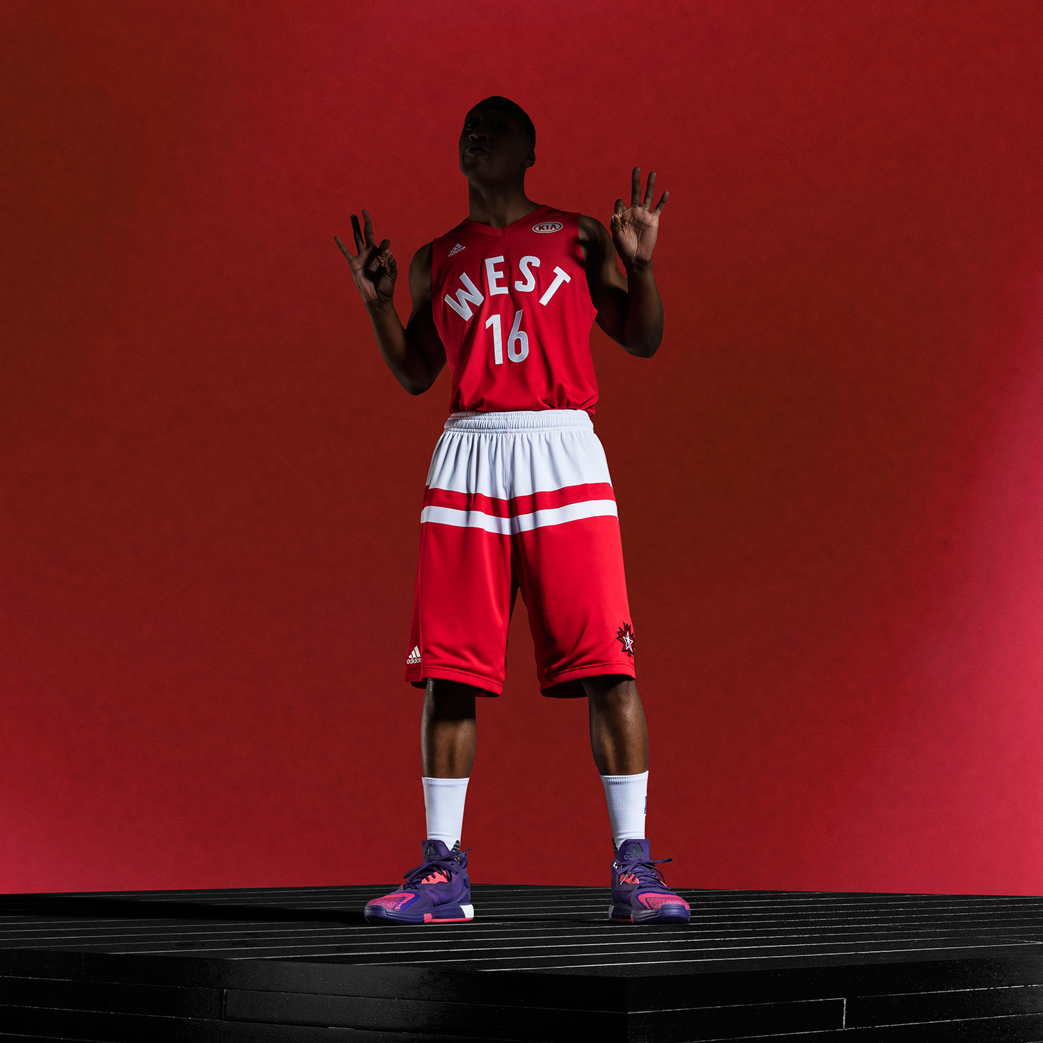 adidas-NBA All-Star West Uniform, Sq
