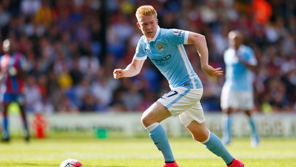 during the Barclays Premier League match between Crystal Palace and Manchester City at Selhurst Park on September 12, 2015 in London, United Kingdom.