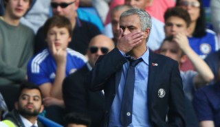 LONDON, ENGLAND - OCTOBER 31: Jose Mourinho Manager of Chelsea looks on during the Barclays Premier League match between Chelsea and Liverpool at Stamford Bridge on October 31, 2015 in London, England. (Photo by Ian Walton/Getty Images)