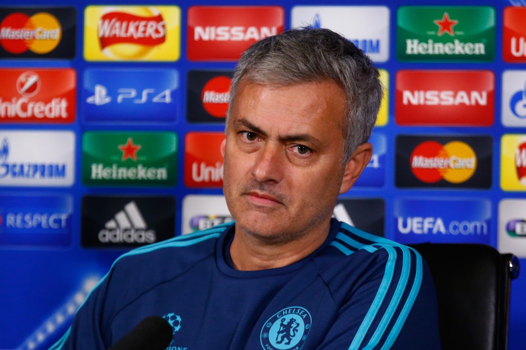 during the Chelsea ***** at the Chelsea Training Ground on December 8, 2015 in Cobham, England.