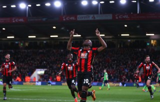 during the Barclays Premier League match between A.F.C. Bournemouth and Southampton at Vitality Stadium on March 1, 2016 in Bournemouth, England.