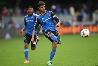 SAN JOSE, CA - MARCH 06: Chris Wondolowski #8 of San Jose Earthquakes looks to pass the ball towards the goal against Colorado Rapids during the second half of their MLS Soccer game at Avaya Stadium on March 6, 2016 in San Jose, California. (Photo by Thearon W. Henderson/Getty Images)