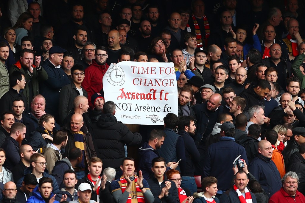 Fans have called for the dismissal of Arsene Wenger, but theres plenty of risk involved (Photo by Clive Rose/Getty Images)