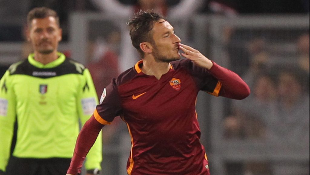 during the Serie A match between AS Roma and Torino FC at Stadio Olimpico on April 20, 2016 in Rome, Italy.