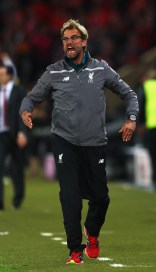 BASEL, SWITZERLAND - MAY 18: Jurgen Klopp, manager of Liverpool reacts during the UEFA Europa League Final match between Liverpool and Sevilla at St. Jakob-Park on May 18, 2016 in Basel, Switzerland. (Photo by Michael Steele/Getty Images)