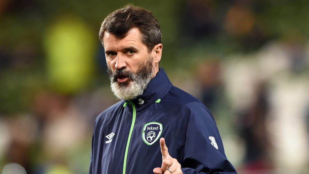 DUBLIN, IRELAND - MARCH 25: Republic of Ireland assitant manager Roy Keane during the international friendly match between the Republic of Ireland and Switzerland at Aviva Stadium on March 25, 2016 in Dublin, Ireland. (Photo by Charles McQuillan/Getty Images)