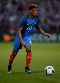 Kingsley Coman has just five caps for France, but was a key player for Bayern Munich this year (Photo by Daniel Kopatsch/Getty Images)