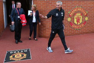 MANCHESTER, ENGLAND - JULY 5: New Manchester United manager Jose Mourinho during his introduction to the media at Old Trafford on July 5, 2016 in Manchester, England. (Photo by Dave Thompson/Getty Images)