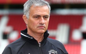 MANCHESTER, ENGLAND - JULY 5: New Manchester United manager Jose Mourinho during his introduction to the media at Old Trafford on July 5, 2016 in Manchester, England. (Photo by Dave Thompson/Getty Images)