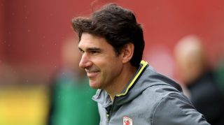 YORK, ENGLAND - JULY 09: Aitor Karanka, the Middlesbrough manager looks on during the pre season friendly match between York City and Middlesbrough at Bootham Crescent on July 9, 2016 in York, England. (Photo by David Rogers/Getty Images)