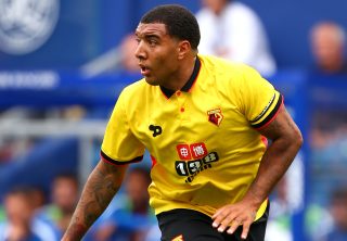LONDON, ENGLAND - JULY 30: Troy Deeney of Watford during the pre season friendly match between Queens Park Rangers and Watford at Loftus Road on July 30, 2016 in London, England. (Photo by Charlie Crowhurst/Getty Images)