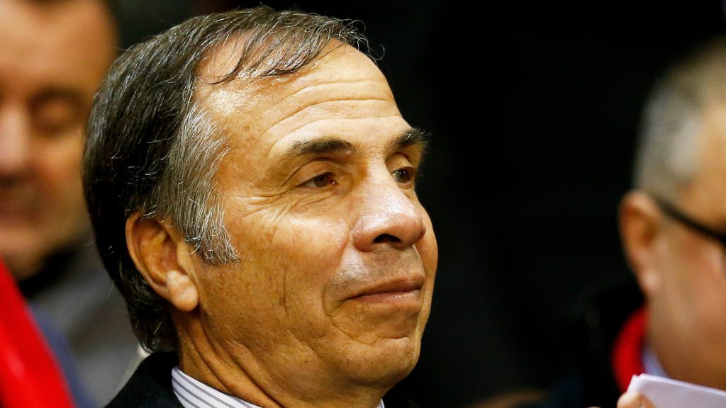 LIVERPOOL, ENGLAND - FEBRUARY 19: Bruce Arena the coach of the Los Angeles Galaxy looks on during the UEFA Europa League Round of 32 match between Liverpool FC and Besiktas JK at Anfield on February 19, 2015 in Liverpool, United Kingdom. (Photo by Julian Finney/Getty Images)