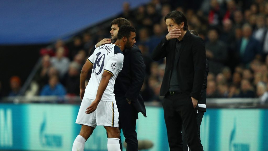 Tottenham has been ravaged by injuries, with the latest hitting Moussa Dembele in the midweek Champions League loss Photo by Ian Walton/Getty Images)