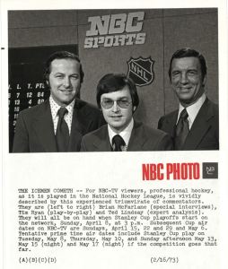 NHL on NBC Broadcast Team - 1973