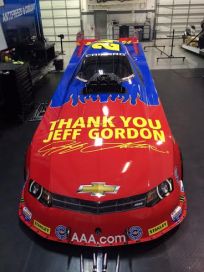 John Force Jeff Gordon photo 2