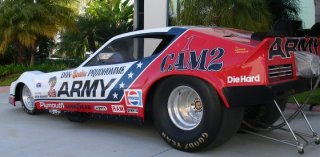 Prudhomme's famous U.S. Army Funny Car from the late 1970s. (Image courtesy SnakeRacing.com)