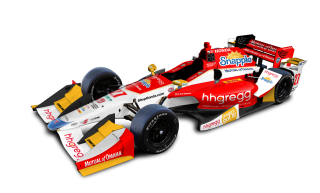 Carlos Munoz' No. 26 Honda will carry sponsorship from hhgregg in both races at Indianapolis in May.