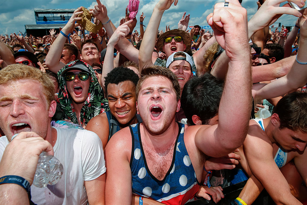 Welcome to the Indy 500 Snake Pit. (Photo by Michael Hickey/Getty Images)