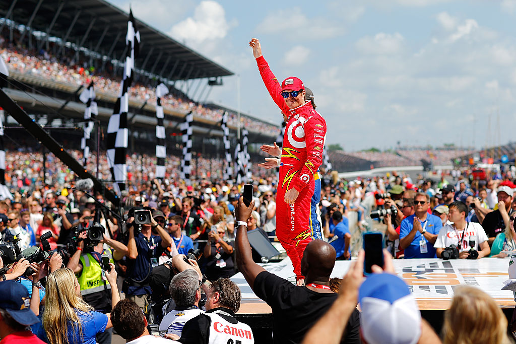 Dixon was hard to find .  (Photo by Jonathan Ferrey/Getty Images)