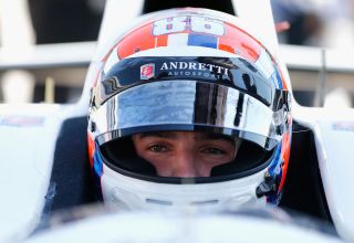 FORT WORTH, TX - JUNE 10: Alexander Rossi, driver of the #98 Castrol Edge/Curb Honda, sits in his car during practice for the Verizon IndyCar Series Firestone 600 at Texas Motor Speedway on June 10, 2016 in Fort Worth, Texas. (Photo by Jonathan Ferrey/Getty Images for Texas Motor Speedway)
