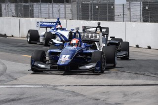 Jones (11) and Stoneman (27) are two of the six Indy Lights title contenders. Photo: Indianapolis Motor Speedway, LLC Photography
