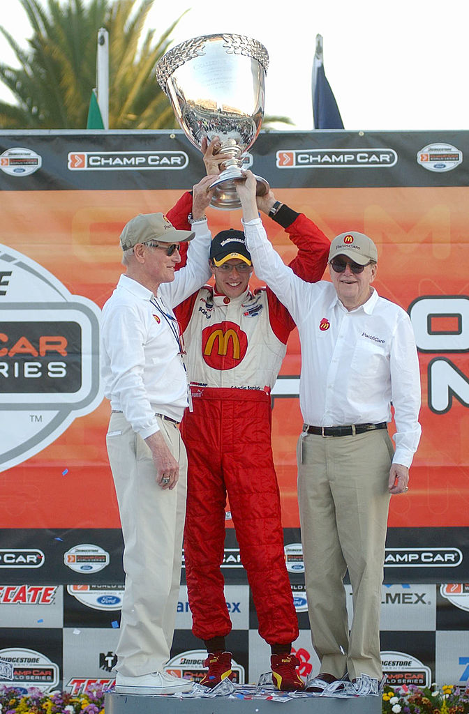 Bourdais' first title in 2004. (Photo by Aubrey Washington/Getty Images)