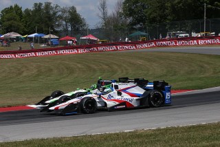 Daly and Enerson. Photo: IndyCar