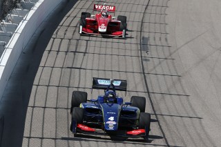 Serralles and Veach stole show at Iowa. Photo: Indianapolis Motor Speedway, LLC Photography