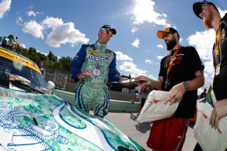 Dwyer is one of Mazda's key drivers in CTSC. Photo courtesy of IMSA