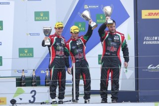 Senna, Albuquerque and Gonzalez. Photo: RGR Sport