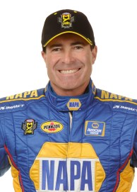 Capps may be smiling in this photo, but he wasn't smiling after being trapped in his upside-down Funny Car at the U.S. Nationals in Indianapolis.