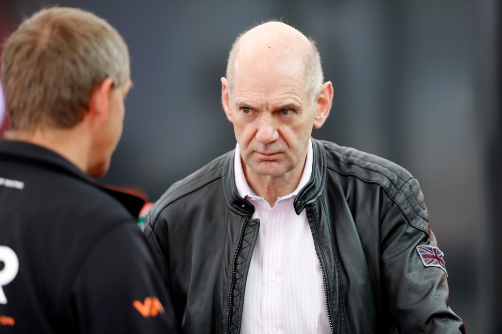 Adrian Newey, Harrison's father, in the FIA F3 paddock at Zandvoort in July (© FIA F3)