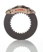 A Brembo carbon brake. Photo courtesy Brembo