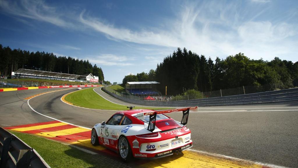 Mueller at Spa. Photo: Porsche AG