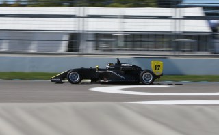 Megennis in the new USF-17. Photo: Indianapolis Motor Speedway, LLC Photography