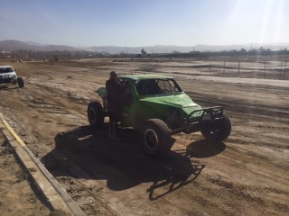 The Baja Challenge vehicles.