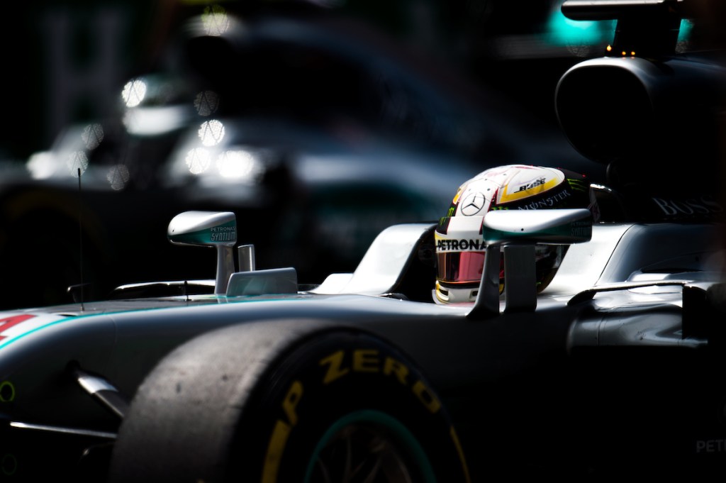 October 30, 2016: Mexican Grand Prix. Lewis Hamilton (GBR), Mercedes, Nico Rosberg (GER), Mercedes