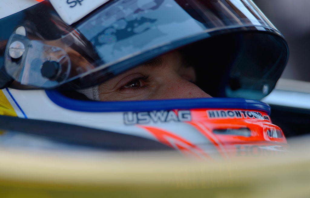 FORT WORTH, TX - JUNE 10: James Hinchcliffe of Canada, driver of the #5 ARROW Schmidt Peterson Motorsports Chevrolet, sits in his car during practice for the Verizon IndyCar Series Firestone 600 at Texas Motor Speedway on June 10, 2016 in Fort Worth, Texas. (Photo by Robert Laberge/Getty Images for Texas Motor Speedway)