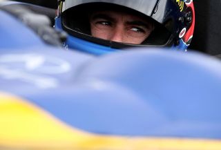MONTEREY, CA - OCTOBER 19: Bryan Herta driver of the #26 Andretti Green Racing XM Satellite Radio Acura ARX-01a during practice for the American Le Mans Series Monterey Sports Car Championships at Laguna Seca Raceway on October 19, 2007 in Monterey, California. (Photo by Jonathan Ferrey/Getty Images)