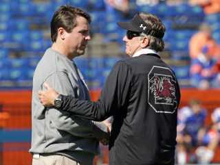 Will Muschamp, Steve Spurrier