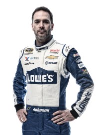 DAYTONA BEACH, FL - FEBRUARY 16: (EDITOR'S NOTE: This image has been processed using digital filters.) NASCAR Sprint Cup Series driver Jimmie Johnson poses for a portrait during NASCAR Media Day at Daytona International Speedway on February 16, 2016 in Daytona Beach, Florida. (Photo by Jared C. Tilton/Getty Images)