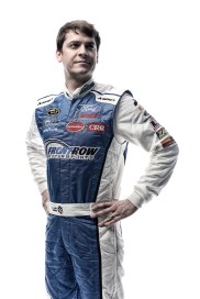 DAYTONA BEACH, FL - FEBRUARY 16: (EDITOR'S NOTE: This image has been processed using digital filters.) NASCAR Sprint Cup Series driver Landon Cassill poses for a portrait during NASCAR Media Day at Daytona International Speedway on February 16, 2016 in Daytona Beach, Florida. (Photo by Jared C. Tilton/Getty Images)