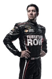 DAYTONA BEACH, FL - FEBRUARY 16: (EDITOR'S NOTE: This image has been processed using digital filters.) NASCAR Sprint Cup Series driver Martin Truex Jr. poses for a portrait during NASCAR Media Day at Daytona International Speedway on February 16, 2016 in Daytona Beach, Florida. (Photo by Jared C. Tilton/Getty Images)